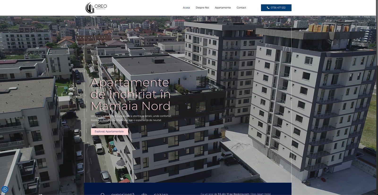 Homepage Oreo Apart Hotel — apartamente în Mamaia Nord